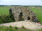 north wall from the top of the machine gun emplacement
