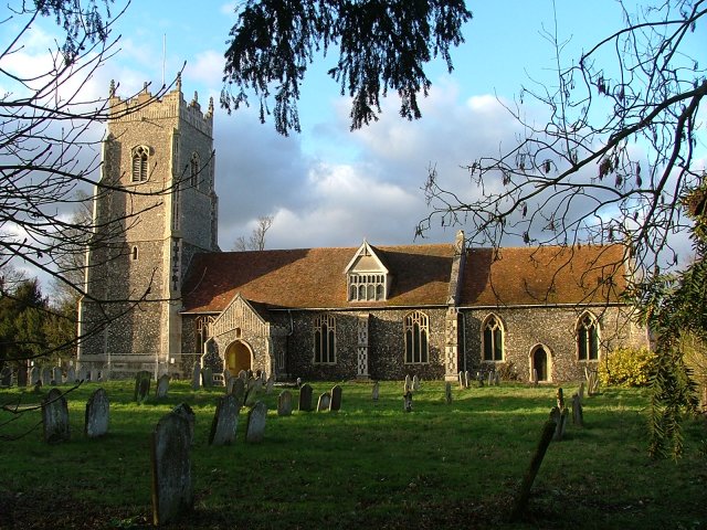 St Mary - one of Suffolk's most beautiful buildings. Click to enlarge.