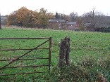 the gate into the field where the incident occured.
