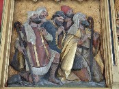 reredos: adoration of the magi