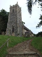 on a hill