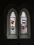 old heraldic glass