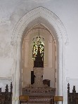 tower arch and font