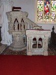pulpit and reading desk
