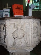 angel with a seamless garment