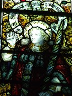 Kempe glass: St Stephen