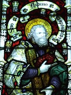 Kempe glass: St Andrew