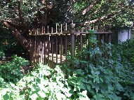 caged grave
