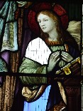 Mary at the Annunciation