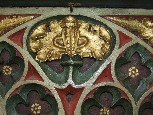 rood screen: detail