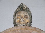 laurelled skull