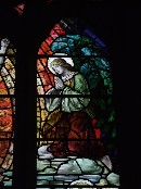 angel at a crucifixion