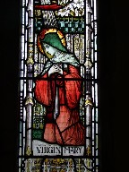 Mary at the Annunciation