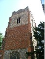 red brick tower