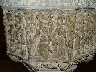 Baptism of Christ (note fleuron on panel to left)