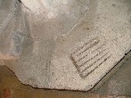 curious grid lines on the font steps