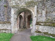 East Bergholt: processional way