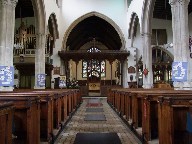 looking east