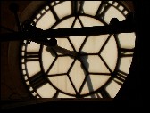 inside the tower clock