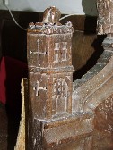 woman in a tower