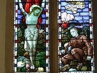 Reginal Wilder memorial window (detail)