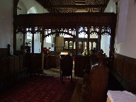 looking west from the chancel