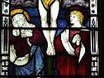 Mary and John at the foot of the cross