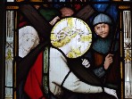 Christ carries his cross