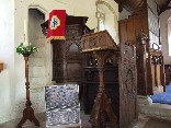 pulpit and screen