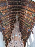 font cover and nave roof