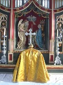 Annunciation and tabernacle
