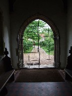 looking out