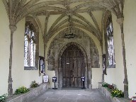 inside the north porch