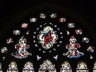 top of the east window