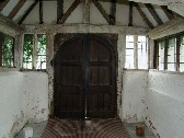 inside the porch