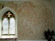chancel, north side: the Resurrection and the Harrowing of Hell (top)