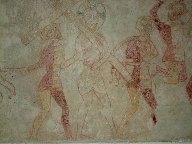 Christ carries his cross
