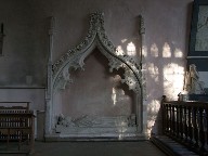 canopied tomb recess