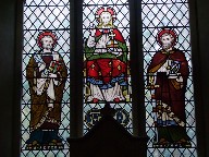 Christ in Majesty with St Peter and St Paul