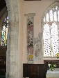 niche in the south aisle chapel