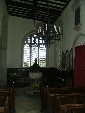 west end of the north aisle