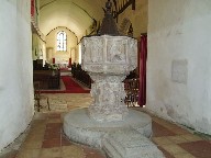 font beneath the tower