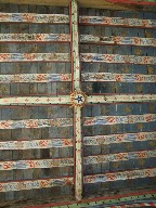 stencilled roof