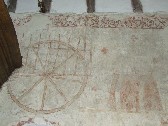 St Edmund's coffin on a bullock cart