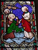 Christ walking on the water