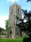 magnificent tower and porch