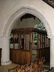 screen to St Leonard's chapel