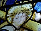 Comper: head of Christ