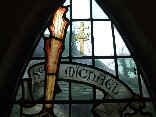 flaming sword