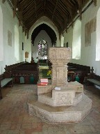 seven sacrament font